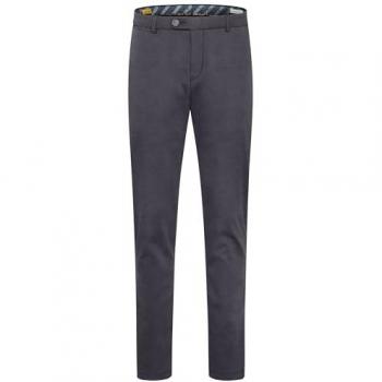 Bugatti Stoffhose mit hohem Baumwollanteil in Grau