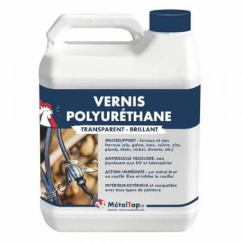 Vernis Polyurethane Metaltop 5 L – Transparence