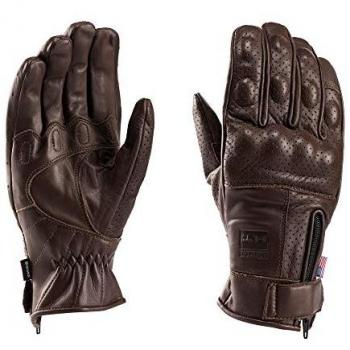 Blauer Combo Guanti da moto in pelle marroni taglia 2XL
