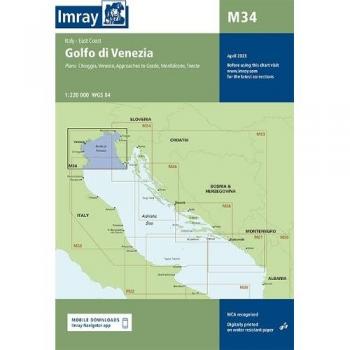 Imray Chart M34 : Golfo di Venezia