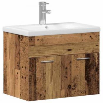 Table de chevet en bois ancien 60 x 38,5 x 46 cm