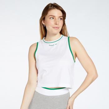 Top Deportivo Reebok Rie para Mujer Color Blanco