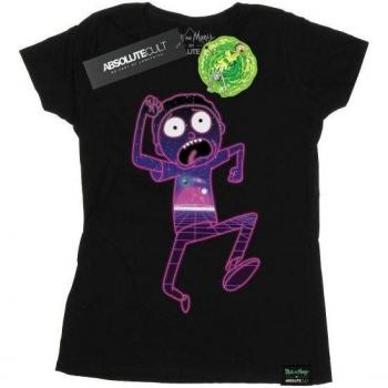 Rick & Morty Women’s Multiverse Run Graphic T‑Shirt – XXL Black