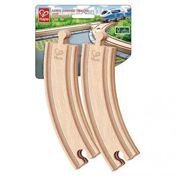 Hape Rail Courbe Bois – Kit de 4 Rails