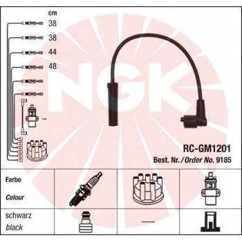 Juego NGK 9185 de cables de encendido