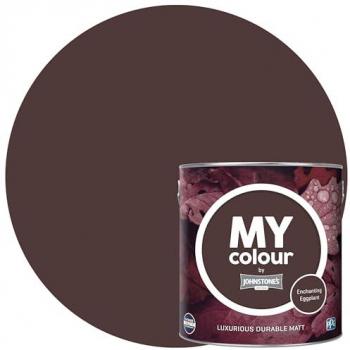 Johnstone's MY Colour: Eggplant Matte Emulsion – 2.5 L