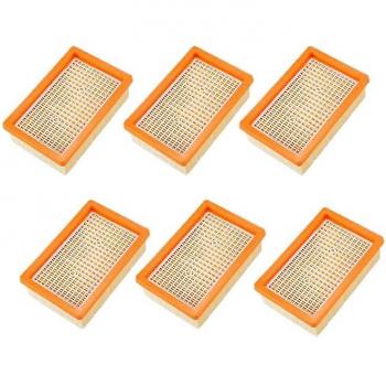 Karcher Filtre orange 6 pièces – compatible MV4/MV5/MV6 & WD4/WD5/WD6
