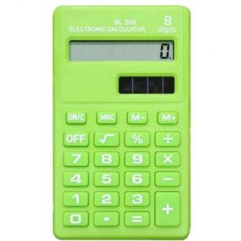 Bolsillo Calculador ABS 8C – Naranja y Oficina