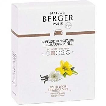 Soleil Divin 125 ml per Auto, set di 2 ricariche – Maison Berger