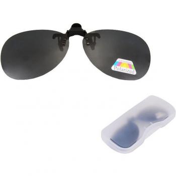 Fishing Sunglasses with Polarized Clip-On Lenses