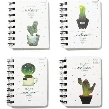 Cute Cactus Daily Office Supplies Diary 77UB