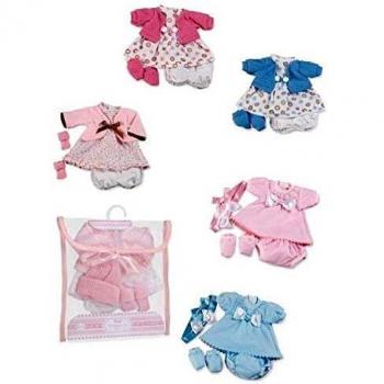Muñecas Arias Kit de Vêtements Coordonnés – Rose – Taille 32x15x29 cm