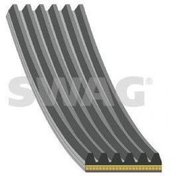 Correa trapecial poli V SWAG 33 10 8327