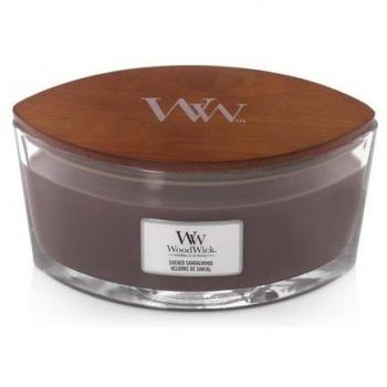 WoodWick Sueded Sandelhout Kaars