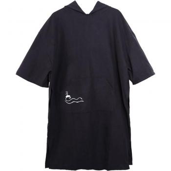 Poncho de Plage à Capuche pour Changement de Maillot