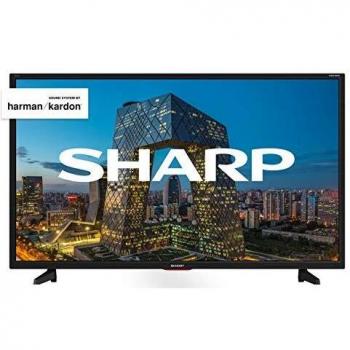 Sharp Aquos LC‑40BF5E 40 Full HD LED-Fernseher mit 3xHDMI, 2xUSB, Harman Kardon – Schwarz – 2019