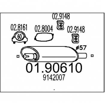 Motore MTS 01.90610