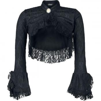 Boléro Dita Noir Femme S-M, L, XL, XXL, 3XL