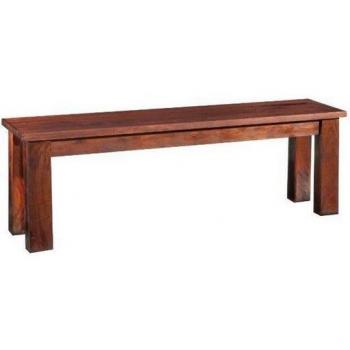 Massivmoebel24 Bank OXFORD Akazie 160 cm