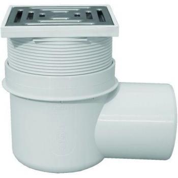 Siphon horizontal pour cave en acier inoxydable DN75