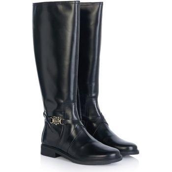 Tommy Hilfiger Botte Noire Haute Couture