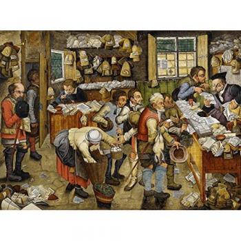 Puzzle 2000 éléments – Brueghel le Jeune : Le Paiement de la Dîme