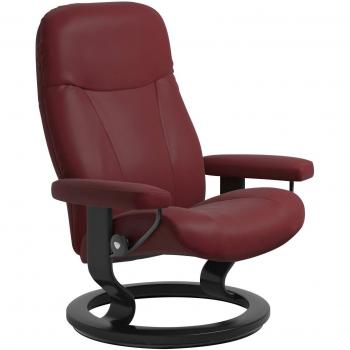 Stressless® Relaxsessel Garda, Größe M, Classic Base, Schwarz