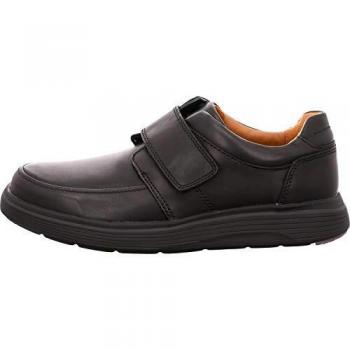 Clarks Onu Correa Zapatos de Cuero Hombre Negro