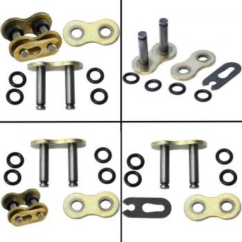 Conjunto de 4 Cadenas de Motocicleta 525 con Hebilla