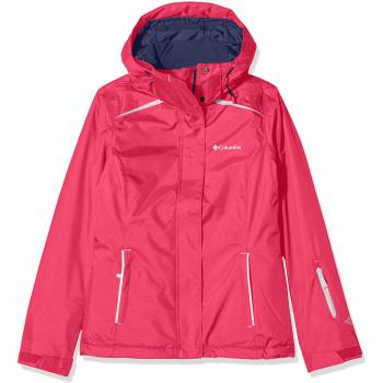 Columbia wasserdichte Damenjacke, On the Slope, Nylon, Pink, Größe L