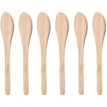 30pcs Bamboo Mini Spoons for Kitchen Use