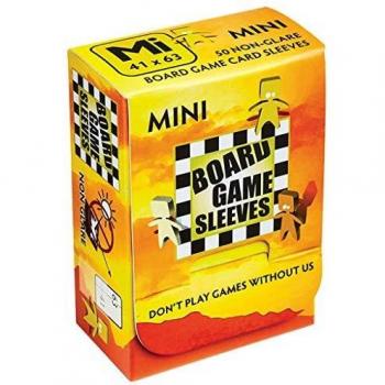 Clear Mini Card Sleeves 41x63mm by Arcane Tinmen