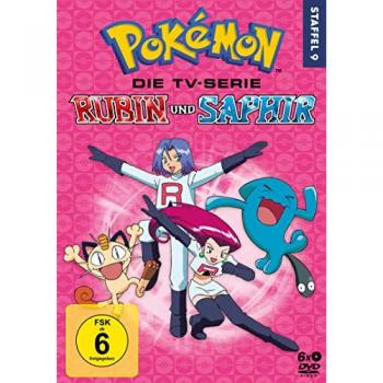 Pokémon : Rubis & Saphir – Série TV, Saison 9 (6 Disques DVD)