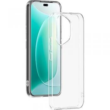 Honor 400 – Coque flexible en TPU anti‑jaunissement, finition transparente