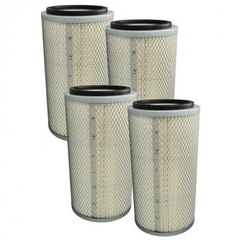Cartouche Filtre VHbw 4× – Compatibilité Unicraft SSK 2.5-3.1 & MSSG 105 A – Papier filtrant à maillage