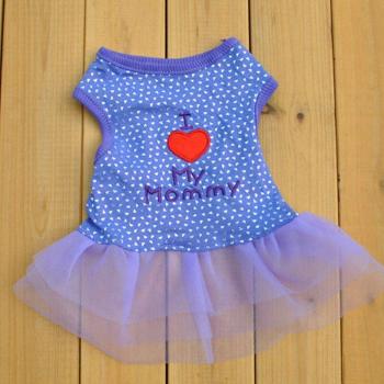 Verspieltes Welpenkleid mit Spitze