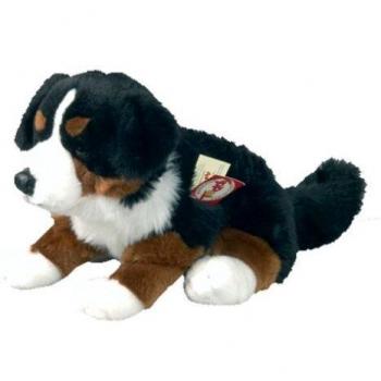 Bouvier Bernois Assis en Peluche – 29 cm (Hermann Teddy)