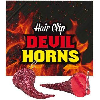 Bristol Novelty BA915 Devil Horn Hair Clips, Womens, One Size