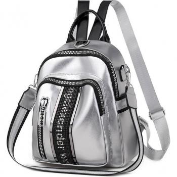 Modischer PU Leder Rucksack für Reisen