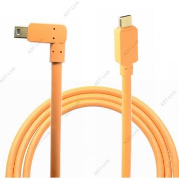 Cable USB 2.0 con Conector Tipo C Ángulo de 90 Grados