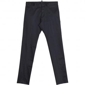 Dsquared2 Slim-Fit Chino Trousers Black Male Size S (EU 46)