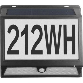 Ezsolar Solar LED Hausnummernlicht Set