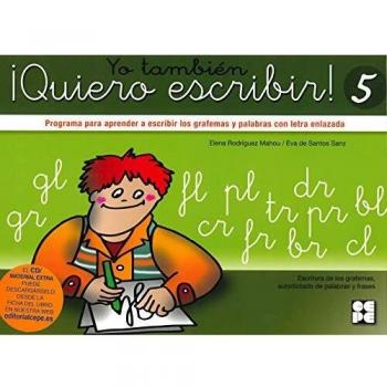 Yo también ¡Quiero Escribir! 5 (Tapa blanda).
