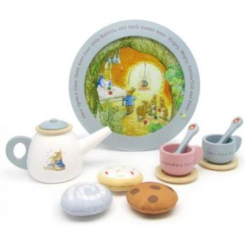 Peter Rabbit Rustic Tea Table Set