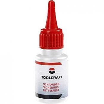 Mittelstarke Schraubensicherung 886524 von ToolCraft (10 ml)