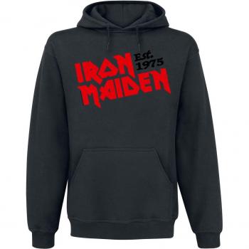 Men’s Iron Maiden 1975 Black Hoodie (S–4XL)