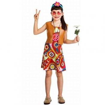 Disfraz de Hippie para Niños con Chaleco Talla 10-12