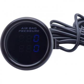 Pantalla doble de presión de aire 52mm para sistemas neumáticos con cable de 2 metros