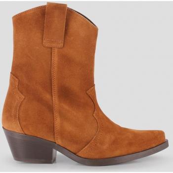 Botines camperos de mujer en serraje