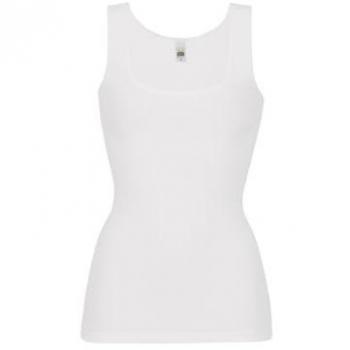 Unterhemd TRIGEMA TRIGEMA Biobaumwoll-Unterhemd im Doppelpack Gr. XL, weiß, Damen, 100% Baumwolle (Bio-Baumwolle kbA)